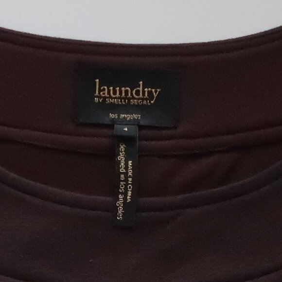 Laundry by Shelli Shelli Segal Sleeveless Fit & Flare Dress Embroidered Beaded 4 - Picture 8 of 14